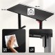 Biurko Huzaro Hero 8.2 Black Czarne 120 cmx60 cm 4