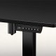 Biurko Huzaro Hero 8.2 Black Czarne 120 cmx60 cm 8