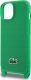 Lacoste "Iconic Petit Pique Crossbody Woven Logo Case iPhone 15" Green 3