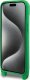 Lacoste "Iconic Petit Pique Crossbody Woven Logo Case iPhone 15" Green 5