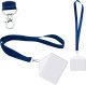 Stamal Identyfikator poziomy holder przezroczysty kieszonka 100x65mm + smycz 90cm 1