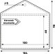 Stamal Identyfikator poziomy holder przezroczysty kieszonka 100x65mm + smycz 90cm 4