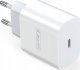 Ładowarka Jellico JELLICO ładowarka sieciowa AK180 PD 20W 1xUSB-C + kabel USB-C - USB-C Biały 6