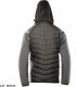 Kurtka męska Polstar A8SO TOPAZ STAL - Kurtka ocieplana typu softshell zapięcie zamek żyłkowy od środka zabezpieczony listwą kołnierz ocieplony polarem odpinany kaptur ocieplany polarem odblaski M 1