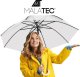 Malatec Parasolka przezroczysta biała 4
