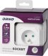 Orno Przedłużacz 4 krotny 2P+Z, ładowarka 2xUSB, 1,4m H05VV-F 3x1mm2, biały 2