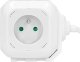 Orno Przedłużacz 4 krotny 2P+Z, ładowarka 2xUSB, 1,4m H05VV-F 3x1mm2, biały 5