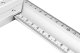 Neo Kątownik budowlany aluminiowy 350 x 190 mm 4