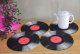 Bertoni Zestaw podkładek na stół okrągłych 4D - VINYL  2