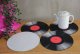 Bertoni Zestaw podkładek na stół okrągłych 4D - VINYL  3