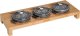 STAUB Stojak drewniany na 3 Mini Cocotte Staub 1