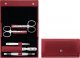 Zwilling Beauty Zestaw do manicure Zwilling Classic Inox  czerwone, skórzane etui, 5 elementów 1