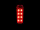 Verk Lampka rowerowa tylna oświetlenie led usb roweru Lampka rowerowa tylna oświetlenie led usb roweru 10