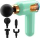 Verk Mini pistolet do masażu mocny masażer massage gun przenośny + 4 końcówki Mini pistolet do masażu mocny masażer massage gun przenośny + 4 końcówki 1