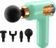 Verk Mini pistolet do masażu mocny masażer massage gun przenośny + 4 końcówki Mini pistolet do masażu mocny masażer massage gun przenośny + 4 końcówki 2