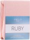 AmeliaHome AmeliaHome Prześcieradło RUBY styl klasyczny frotte z gumką 180x200 pudrowy róż 1