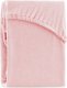 AmeliaHome AmeliaHome Prześcieradło RUBY styl klasyczny frotte z gumką 180x200 pudrowy róż 1