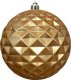 Kaemingk Bombka choinkowa 20cm złota plastikowa 1 szt 5