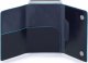 Piquadro Piquadro, Blue Square, Leather Card Holder, Square Sliding System, Blue, Unisex Unisex 1