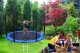 R-Sport Trampolina Ogrodowa 8FT 252 cm siatka drabinka R-Sport 4