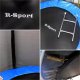 R-Sport Trampolina Ogrodowa 8FT 252 cm siatka drabinka R-Sport 7