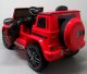 Mercedes Mercedes G63 czerwony Piankowe koła Eva, miękki fotelik Licencja 3