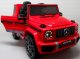 Mercedes Mercedes G63 czerwony Piankowe koła Eva, miękki fotelik Licencja 4