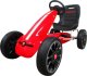 ABARTH Gokart ABARTH CZERWONY, piankowe koła EVA, hamulec ręczny, licencja 1