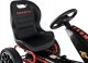ABARTH Gokart ABARTH CZARNY, piankowe koła EVA, hamulec ręczny, licencja 4