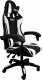 Fotel R-Sport Fotel Gamingowy K3 BIAŁO-CZARNY dla gracza+masażer 3