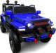 R-Sport Duży Jeep X7 4x4 niebieski Miękki Fotelik napęd na 4 koła Bujak Pompowane koła z łożyskami 1
