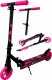 Hulajnoga R-Sport Duża Hulajnoga H10 RÓŻOWO-CZARNA Składana R-Sport koła 145 mm do 100 kg 1