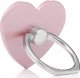 Vega UCHWYT TELEFONU STOJAK SERCE RÓŻOWY UNIWERSALNY VEGA NA RĘKĘ RING HOLDER> 1