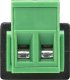 Goobay Kostka zaciskowa 2-pinowa   Wtyk DC (5,50 x 2,10 mm) 2