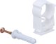 Nibco Uchwyt pojedynczy Nofix PVC-U 1/2-PVC-U" 1