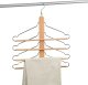Zeller Uchwyt na spodnie, ubrania, 4 wieszaki, ZELLER 2