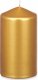 Acorde Świeca walec LUNAR złota, Ø 7 cm 1