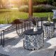 Kadax KADAX Stół Stolik Ogrodowy Balkon Taras Kawowy 5