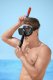 Bestway Bestway Hydro-Pro BlackSea Snorkel & Fin Set, Adult, Half face mask, Tempered glass, Assorted colours, Silicone, 43-48 52