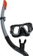 Bestway Bestway Hydro-Pro BlackSea Snorkel & Fin Set, Adult, Half face mask, Tempered glass, Assorted colours, Silicone, 43-48 9