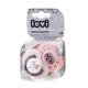 Canpol LOVI Sm. usp. silikonowy dynamiczny 3-6 m-cy (2 szt) Indian summer - 5901691802612 1
