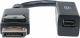 Kabel Manhattan DisplayPort Mini - DisplayPort 0.15m czarny (353403) 2