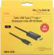 Kabel USB Delock USB-C - DisplayPort 1 m Czarny (85255) 2
