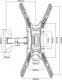 Maclean Uchwyt ścienny MC-758 13'' - 55'' 3