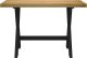 Biurko vidaXL Biurko, NOAIN, 120x50x75 cm, lite drewno sosnowe 2