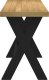 Biurko vidaXL Biurko, NOAIN, 120x50x75 cm, lite drewno sosnowe 3