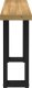 vidaXL Stolik konsolowy, NOAIN, 120x30x75 cm, lite drewno sosnowe 4