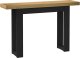 vidaXL Stolik konsolowy, NOAIN, 120x30x75 cm, lite drewno sosnowe 5