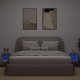 vidaXL vidaXL Ścienne szafki TV z LED, 2 szt., stare drewno, 30x28,5x30 cm 5
