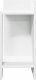 vidaXL vidaXL Stolik boczny z półką, biały, 25,5x27x60 cm 4